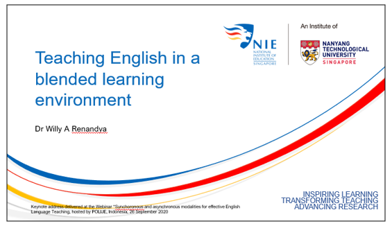 Teaching English in a Blended Learning Environment