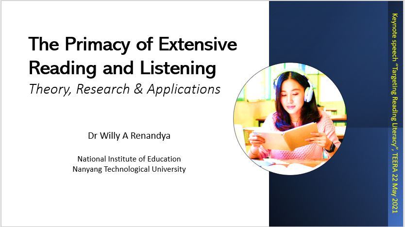 The Primacy of Extensive Reading and Listening